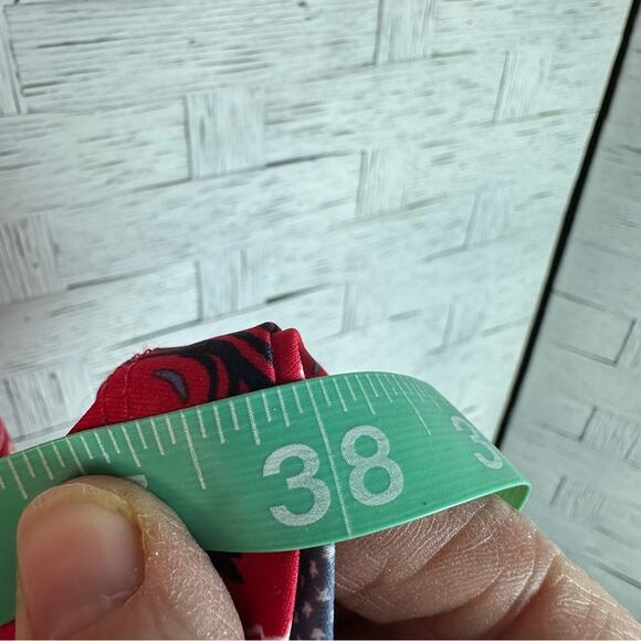 Columbia PFG Midway Bay Red Spark Americana Fish Print Omni-Wick Freeze plus siz - Picture 10 of 11